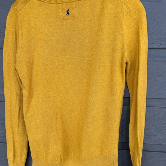Joules Mustard Sweater with Dachshund Motif - Picture 4 of 4
